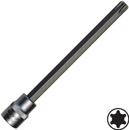 Bitshylsa Lång 3/8" Torx