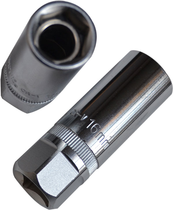 Tändstiftshylsa 1/2" 6-kant m. magnet