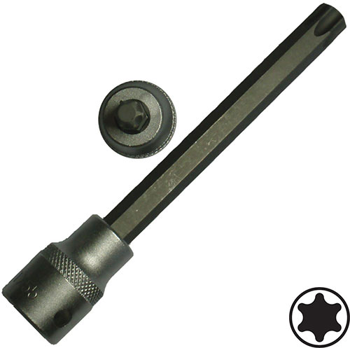 Bitshylsa Lång 1/2" Torx