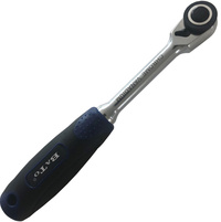 Spärrhandtag 1/4" Microhuvud 130mm 72tdr.