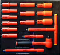 Hylsnyckelsats 1/2" VDE 1000V 16-delar EVA 2/3