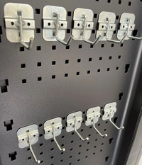 Verktygskrok 30mm, för sidopanel på Bato verktygsvagnar (10st)