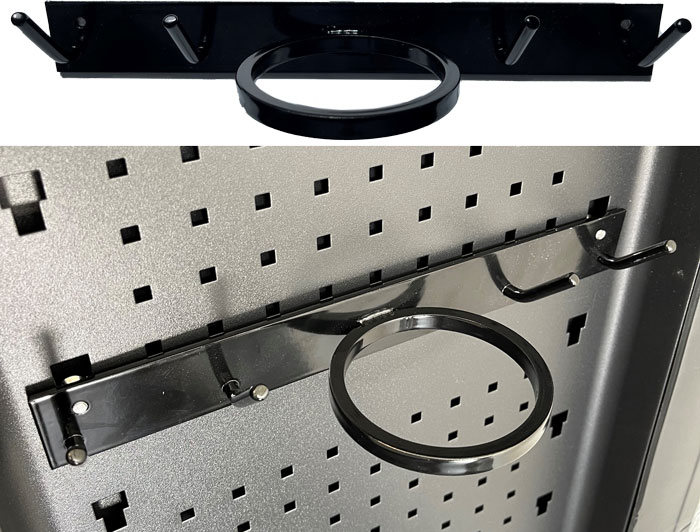 Hållare för tryckluftsverktyg och elhandverktyg till Bato verktygsvagnar