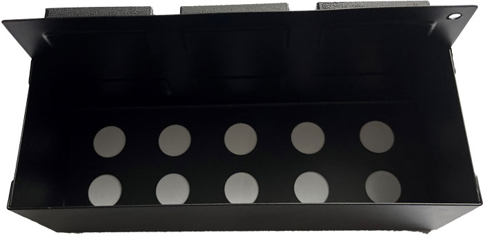 Burkhållare med magnetfäste för 3 burkar