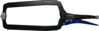 Svetstång C-Form rörliga backar 455x208mm