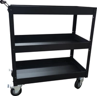 Hyllvagn/Verkstadsvagn 3 hyllplan 763x389x796mm
