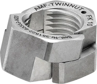 TWINNUT-Mutter utan fläns DIN 6333S M8 Nv. 13mm