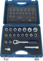 Hylsnyckelsats paket 1/4", 3/8", 1/2" 71-delar