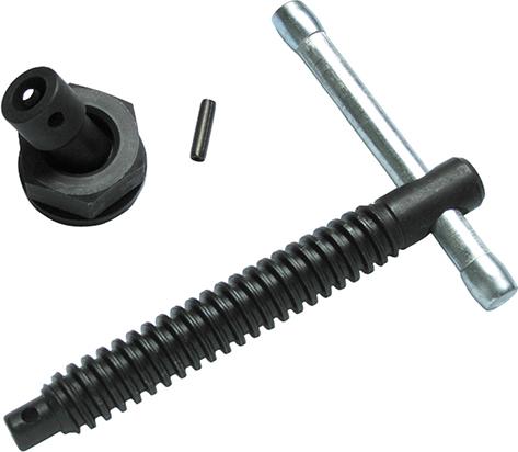 Tryckplatta med spindel till skruvtving 250-1500mm