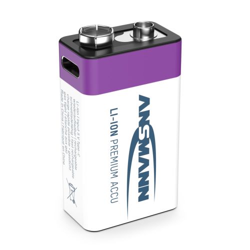 Batteri 9V laddningsbart