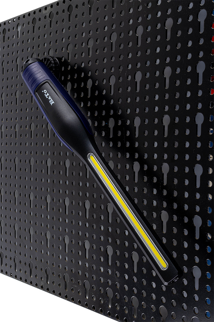 Servicelampa uppladdningsbar COB LED 700lm med magnetfot