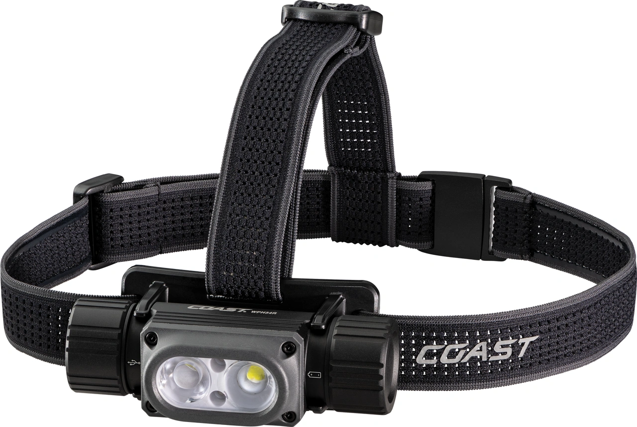 Pannlampa COAST WPH34R - 2150 lm / Vattentät / Laddbar