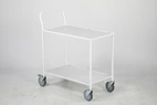 Serveringsvagn 425x765, vit