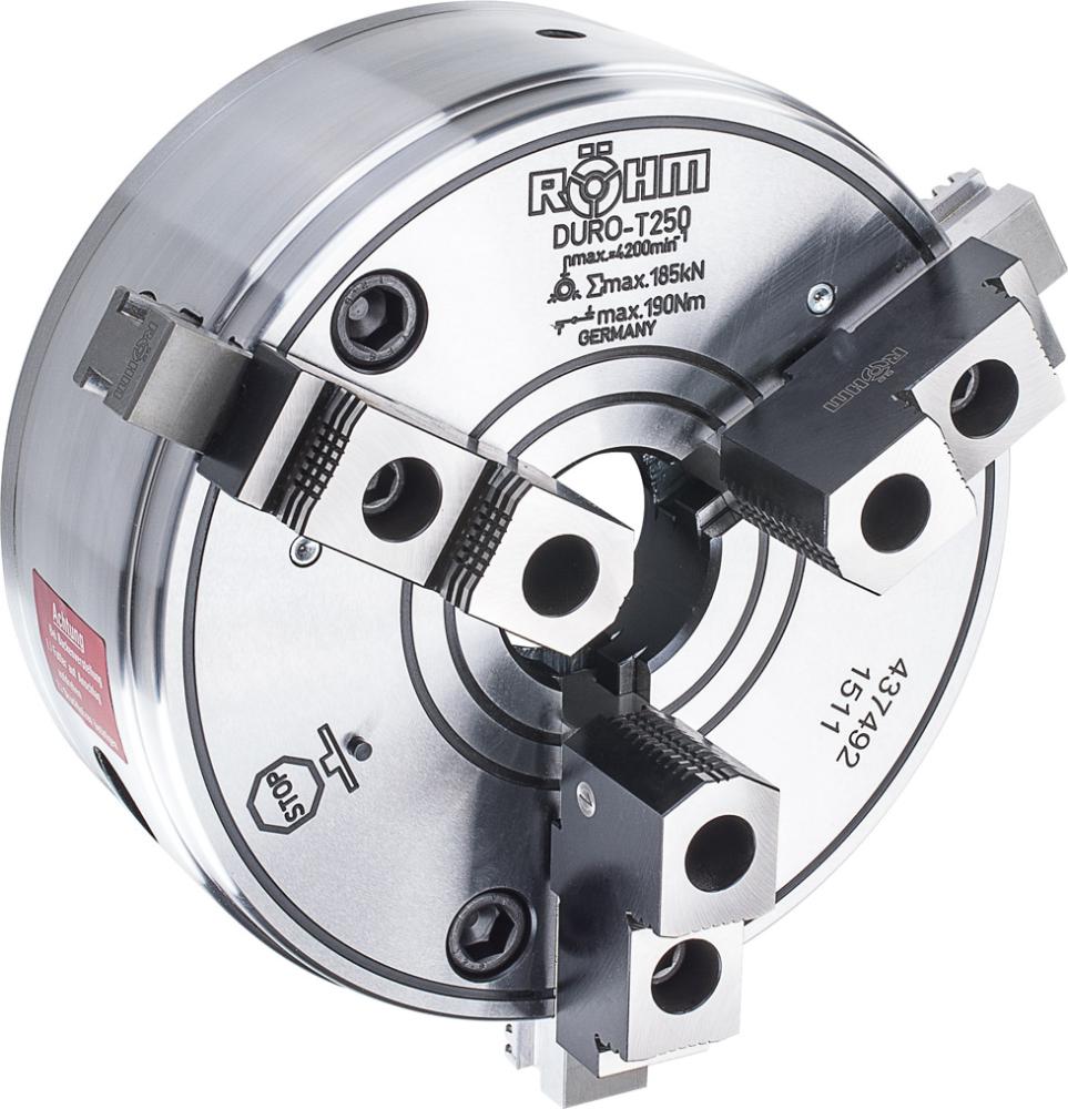 Trebackig svarvchuck DURO-T DIN 6350-A - 250mm