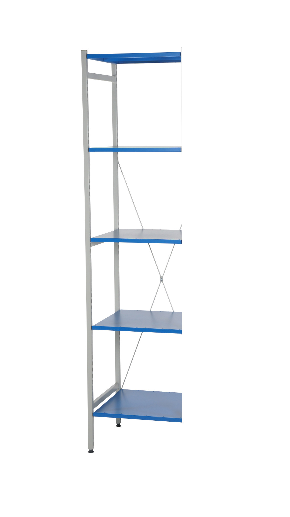 HYLLO Påbyggnad, 5 hyllor, 500mm