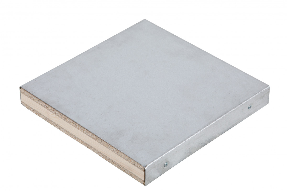 Arbetsbord med Stålskiva 1600 mm