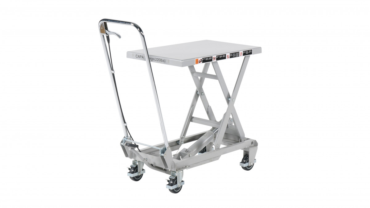 Aluminiumlyftbord ALT10, 100 kg