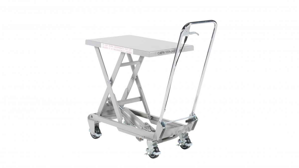 Aluminiumlyftbord ALT10, 100 kg
