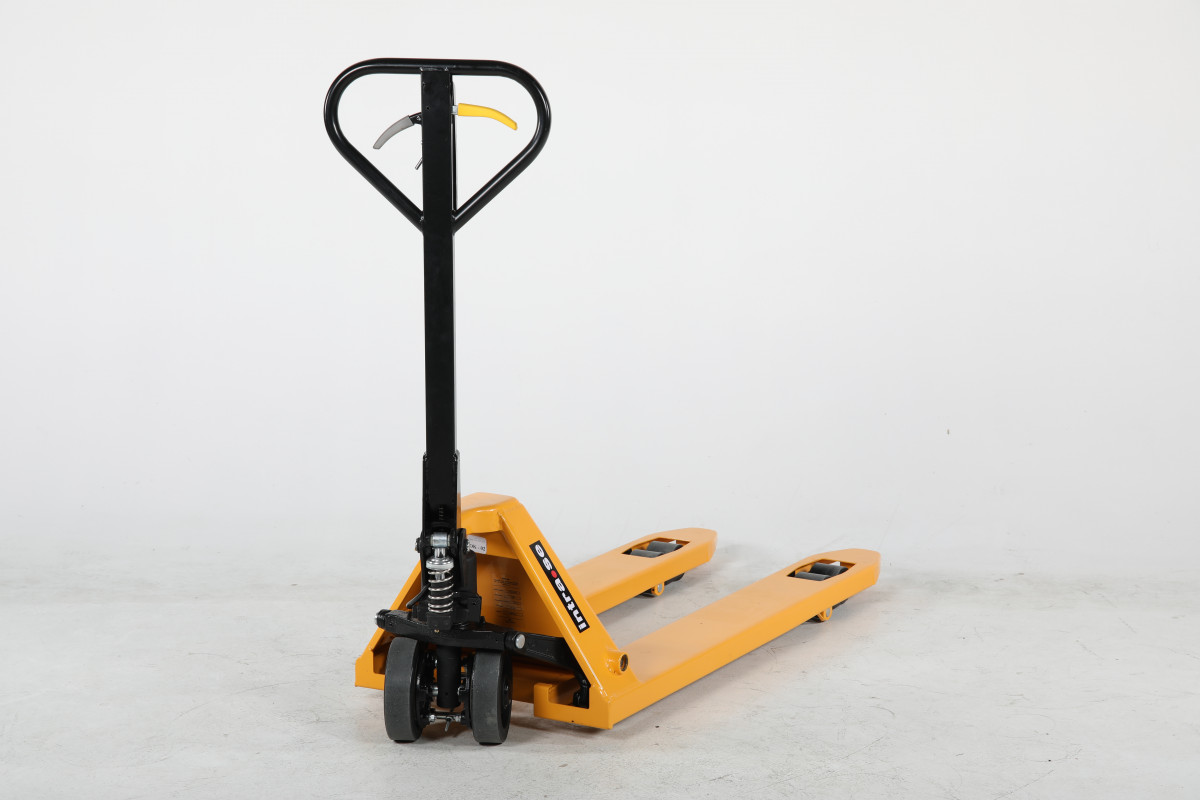 Pallyftare HPT-V 3000kg, 540x1150mm, boggie, polyuretan, Handbroms