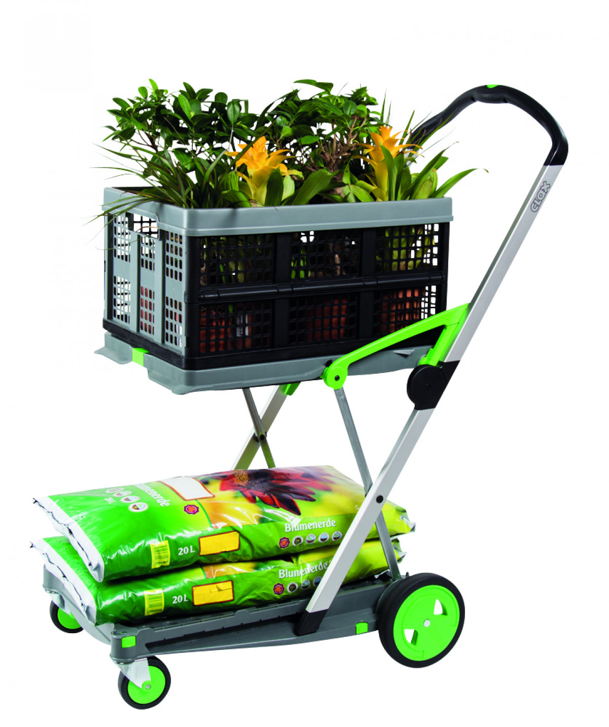 Hopfällbar vagn CLAX