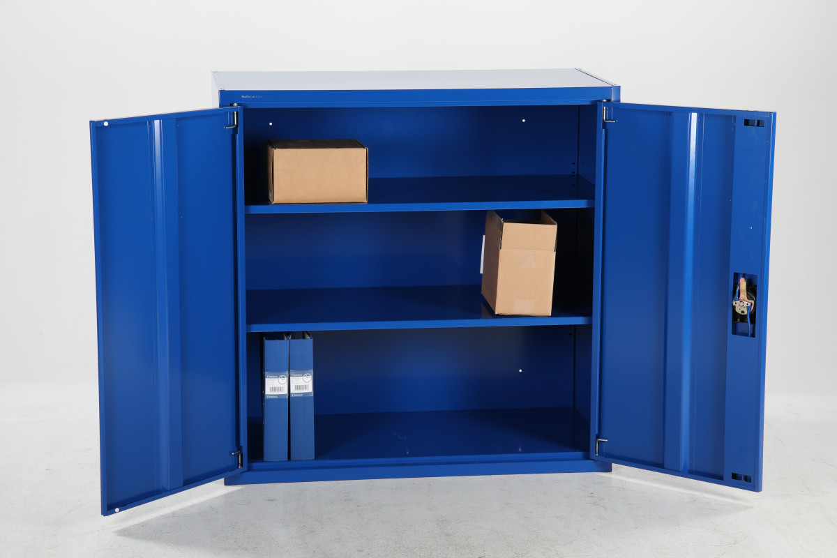 Förvaringskåp 900x800x400mm, blått