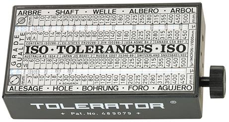 Tolerator, ISO Toleransnyckel, 60x30x110mm