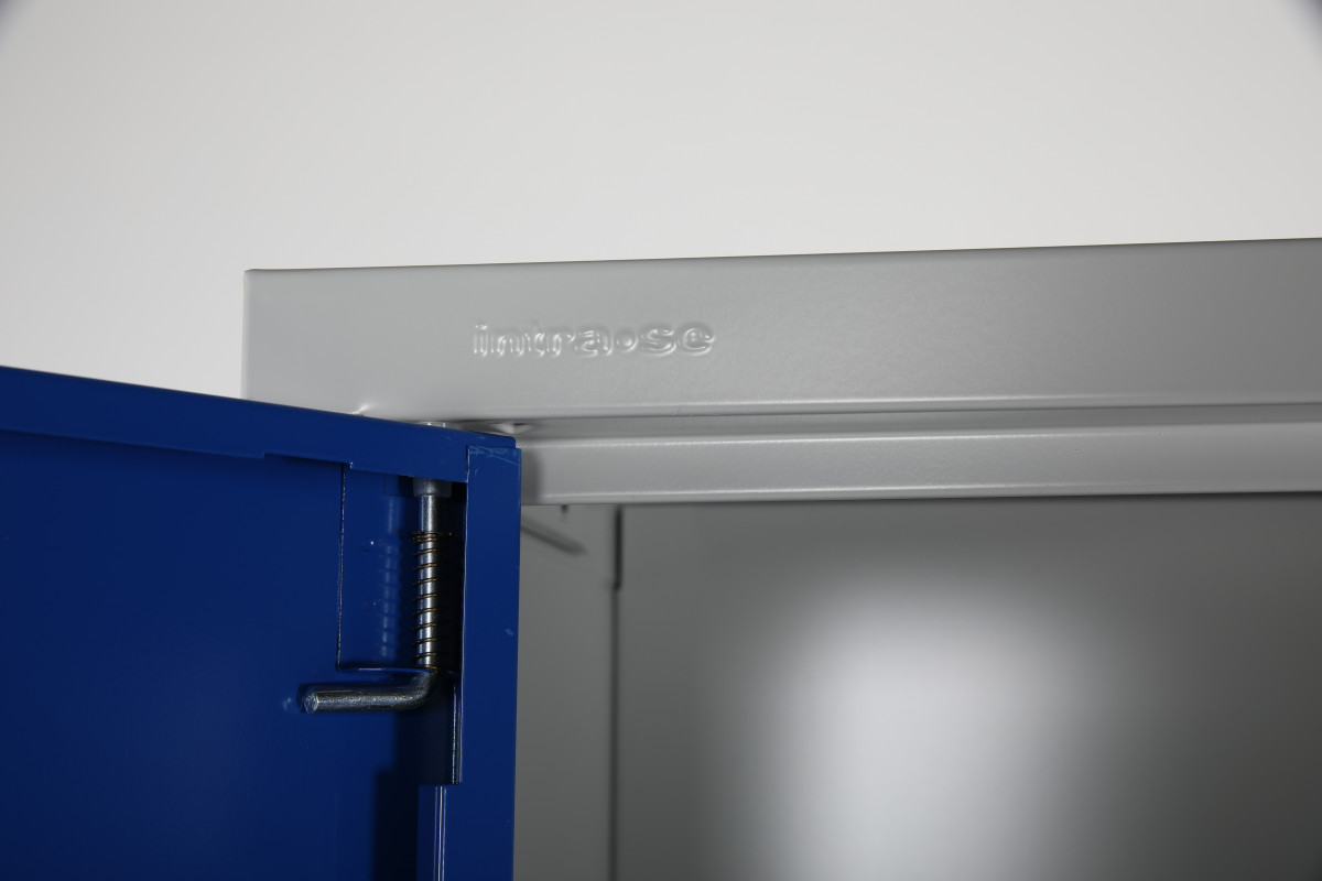 Förvaringsskåp Ekonomi 1800x900x400mm Grå/Grå