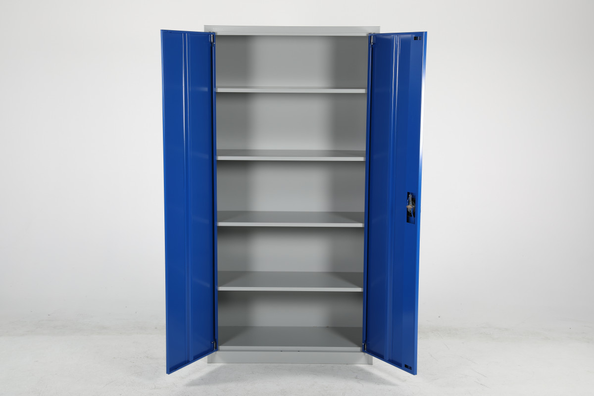 Förvaringsskåp Ekonomi 1800x900x400mm Blå/Grå