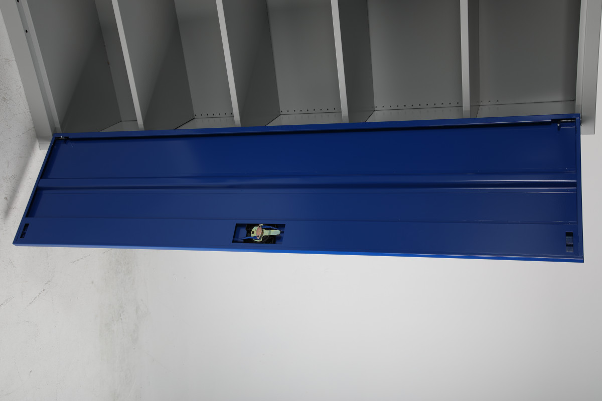 Förvaringsskåp Ekonomi 1800x900x400mm Blå/Grå