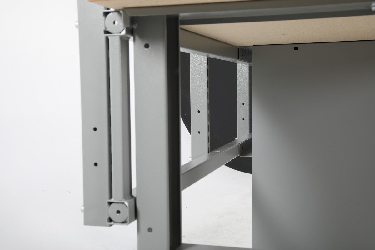 Påbyggnadsvägg till arbetsbord 2000mm