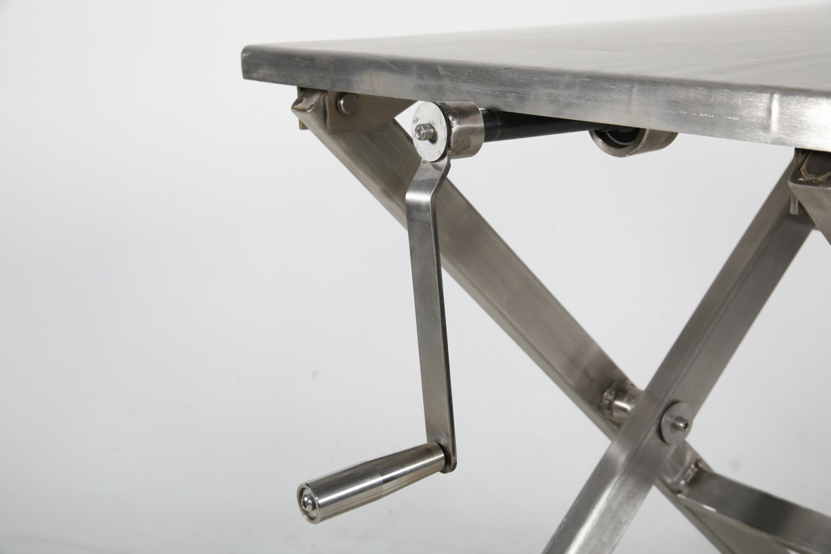 Manuellt Lyftbord Rostfritt, 300kg, 950x600mm