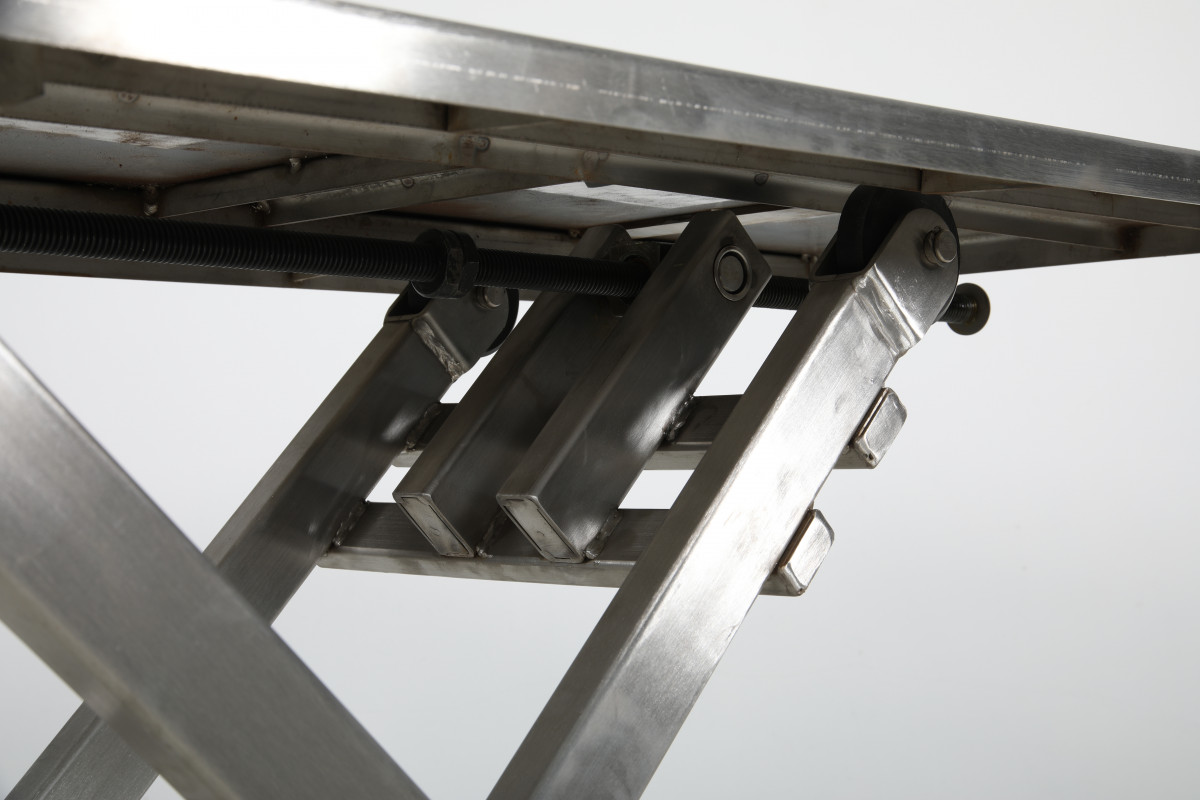 Manuellt Lyftbord Rostfritt, 300kg, 950x600mm