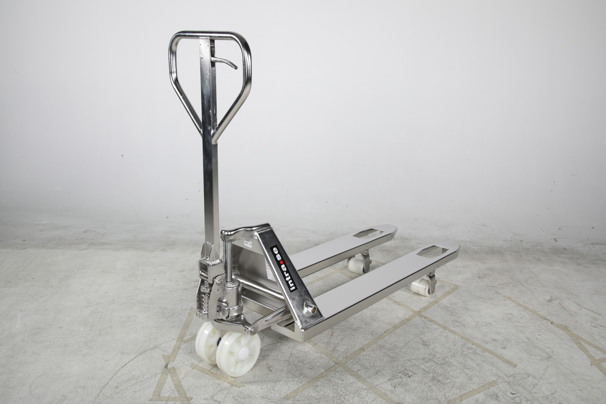 Pallyftare HPSS-V 2500 kg, 1150 mm singel, nylon, Rostfri 304