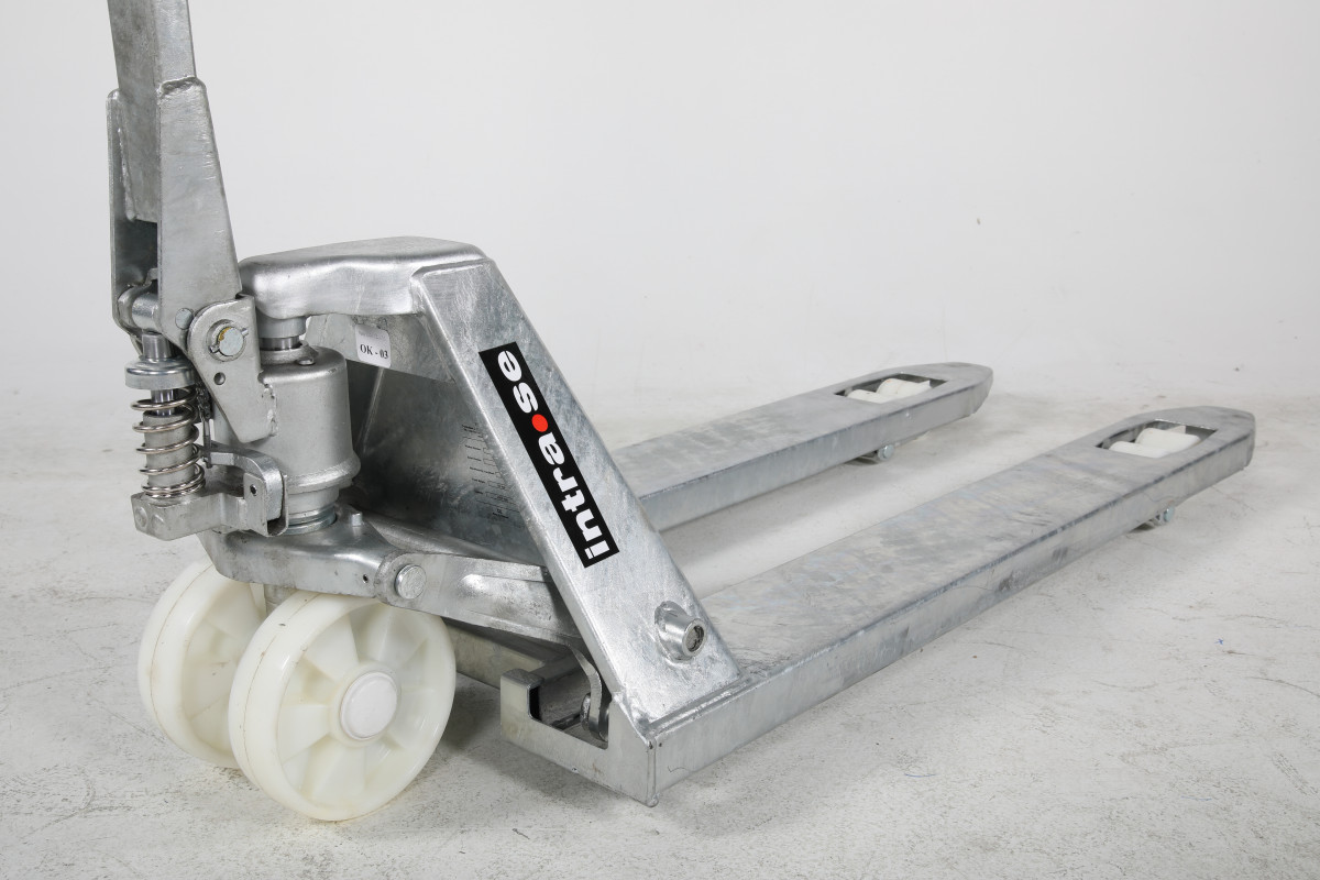 Pallyftare HPZ-V 2500 kg, 1150 mm boggie, nylon, Galv