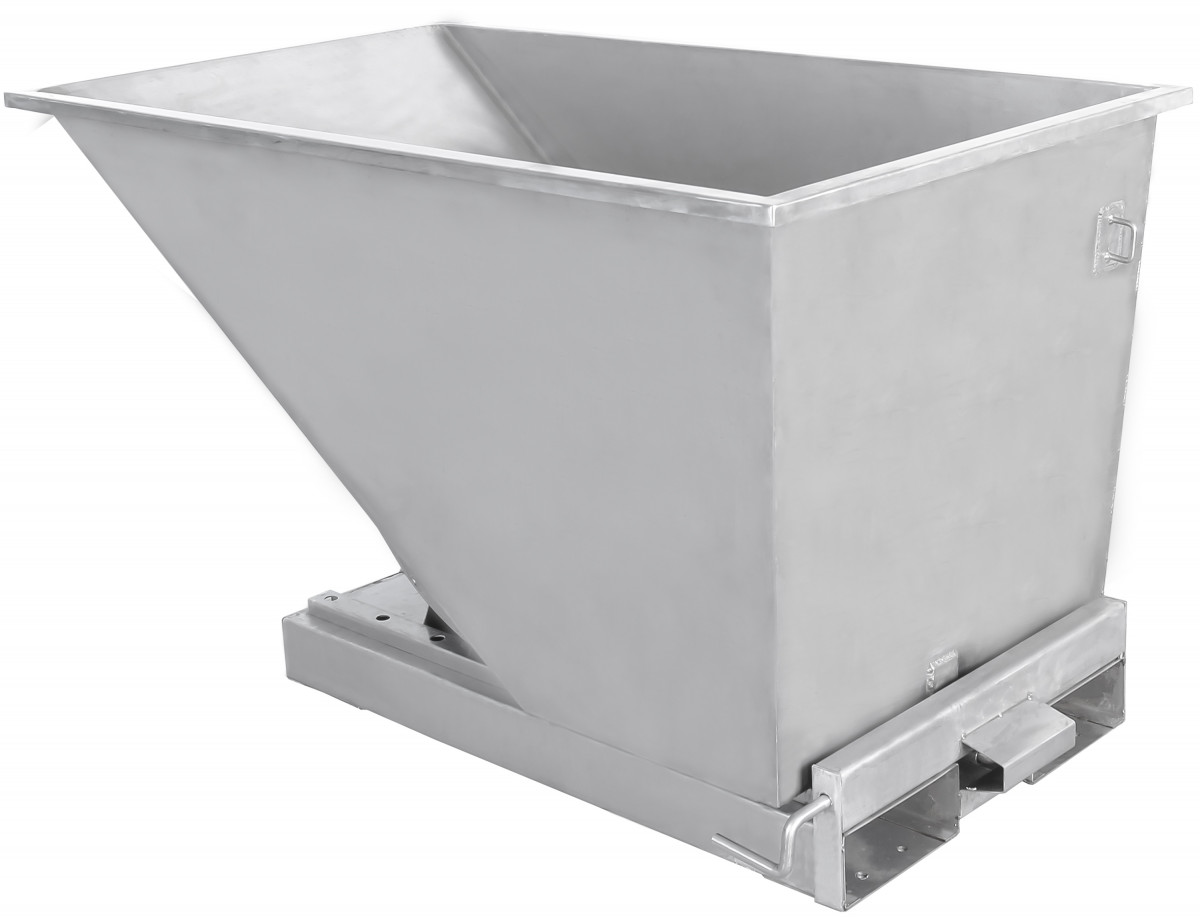 Tippcontainer TIPPO-S 60, 600 L, Rostfri 304