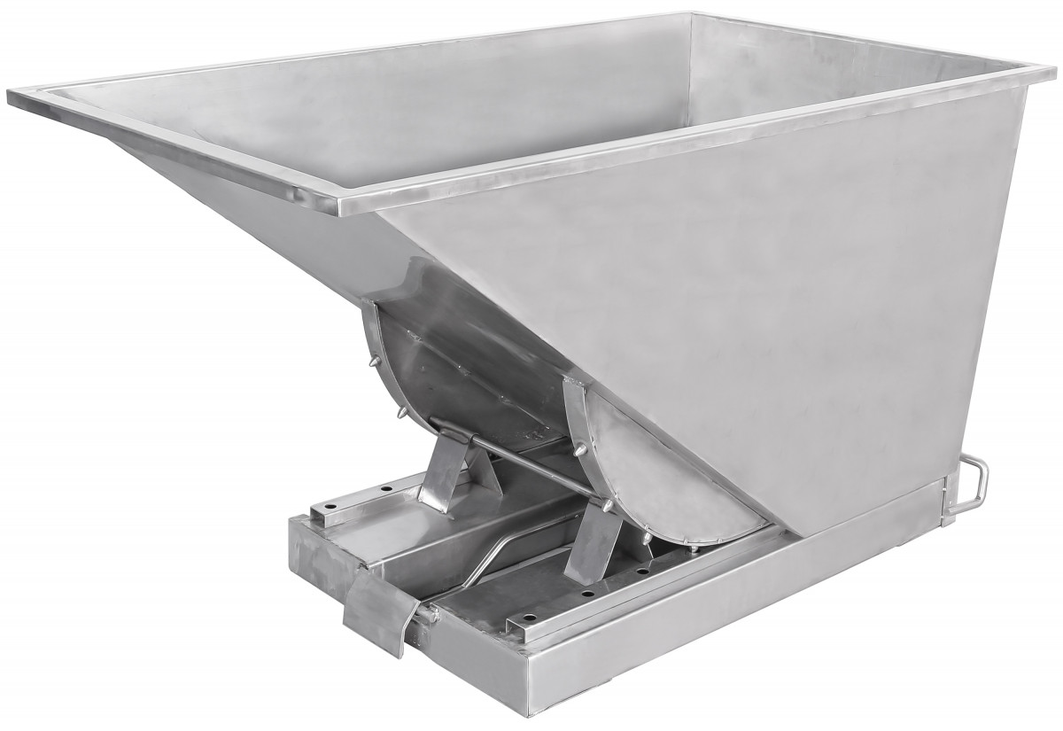 Tippcontainer TIPPO-S 60, 600 L, Rostfri 304
