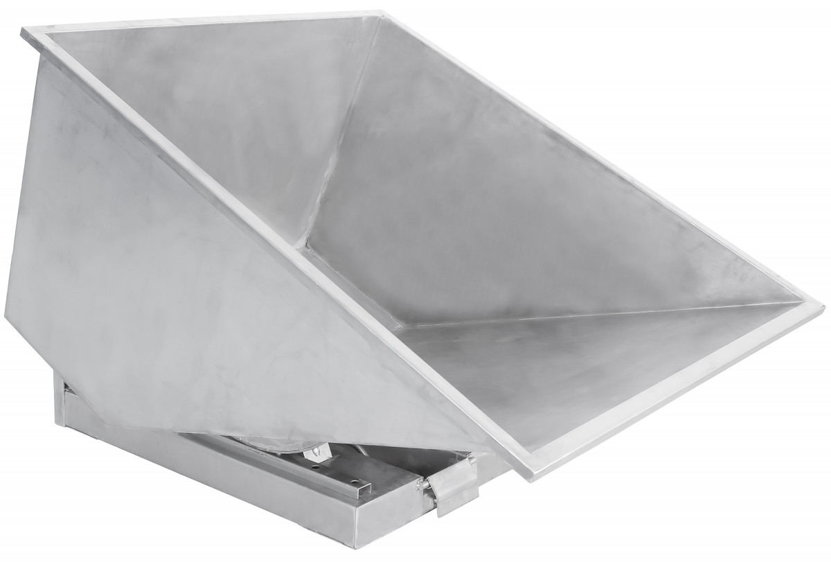 Tippcontainer TIPPO-S 90, 900 L, Rostfri 304