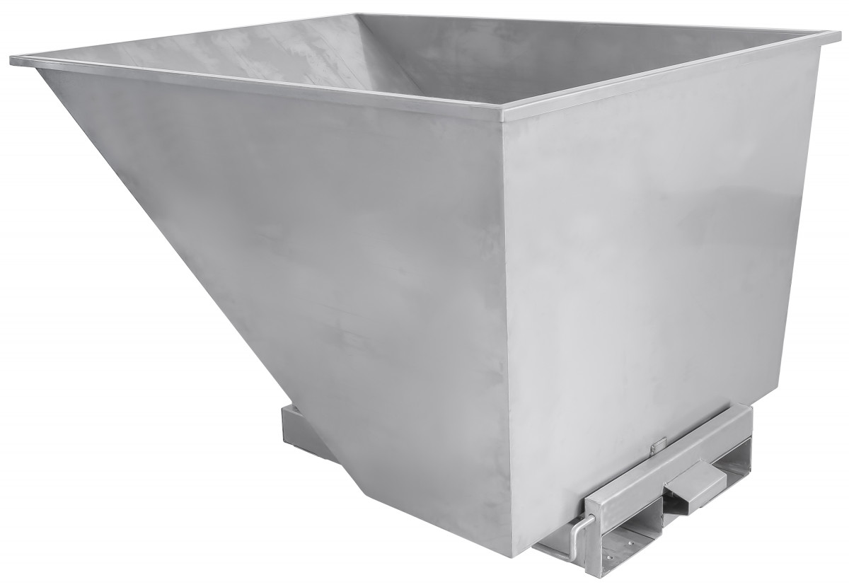 Tippcontainer TIPPO-S 110, 1100 L, Rostfri 304