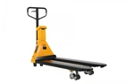 Pallyftare med våg, 2000kg, 542x1150mm, laddningsbart batteri, laddare inkluderad