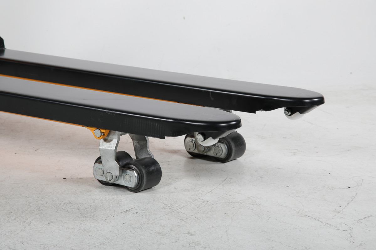 Pallyftare med våg, 2000kg, 542x1150mm, laddningsbart batteri, laddare inkluderad
