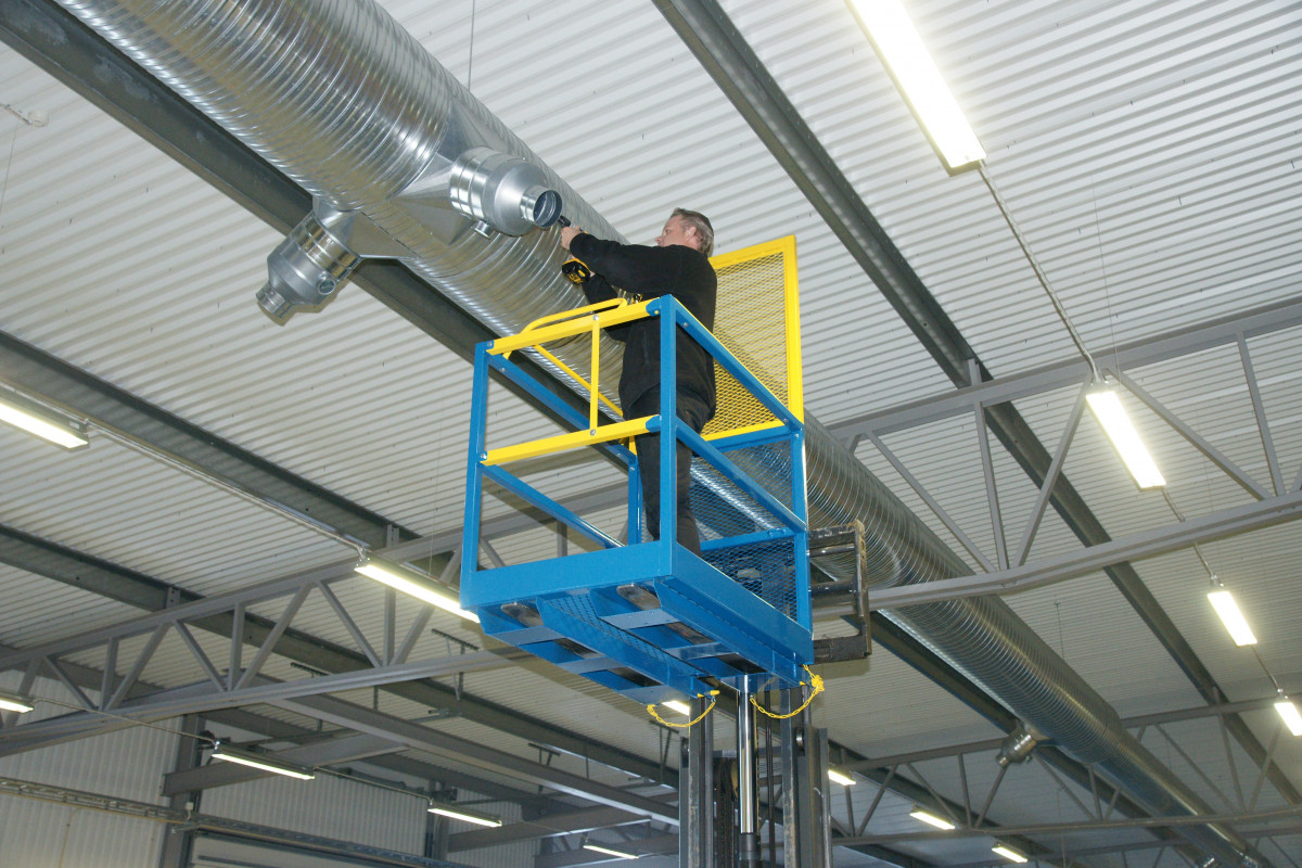 Arbetskorg för truck 1200x1200mm