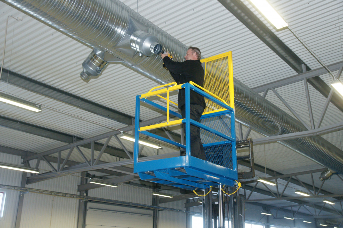 Arbetskorg för truck 1200x1200mm