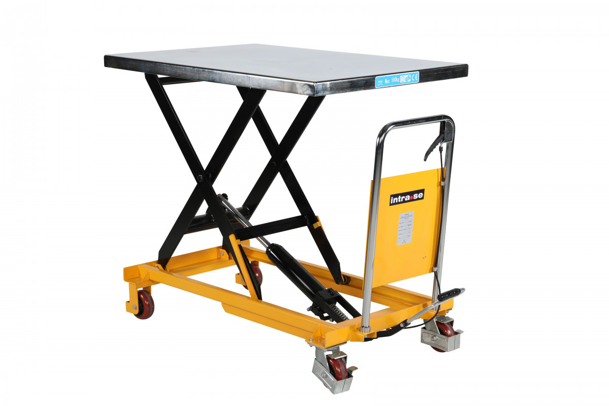 Lyftbord med fotpump SP500B, 500kg, 1200x800