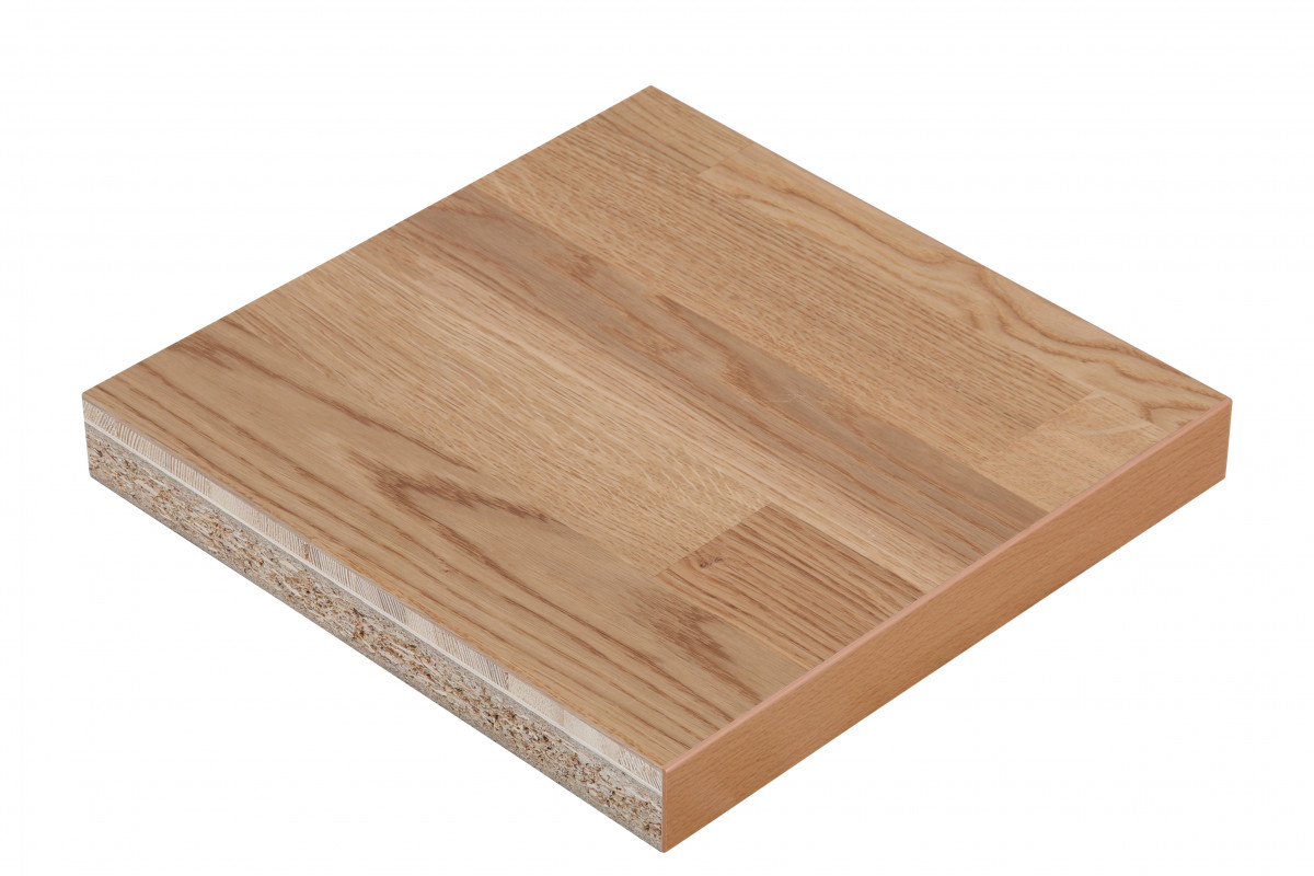 Bord med hurts 5 lådor, 2000mm, Ek