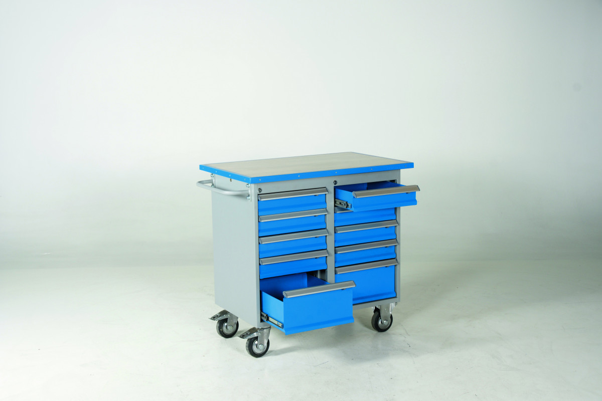 Mobil arbetsbänk STRONG 5+5 Vinyl