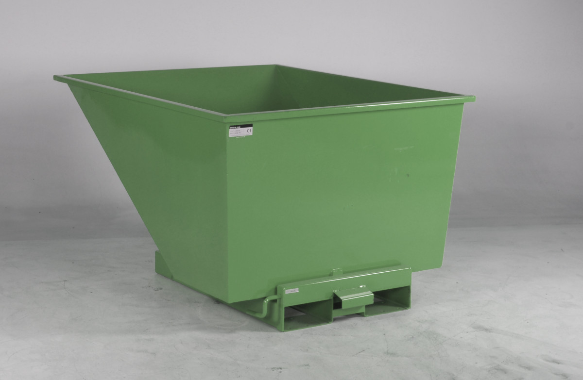 Tippcontainer TIPPO 9, 900 L, Grön