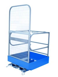 Arbetskorg för truck, hopfällbar, 1000x1000mm