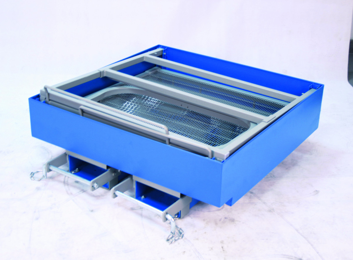 Arbetskorg för truck, hopfällbar, 1000x1000mm