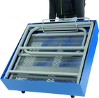 Arbetskorg för truck, hopfällbar, 1000x1000mm