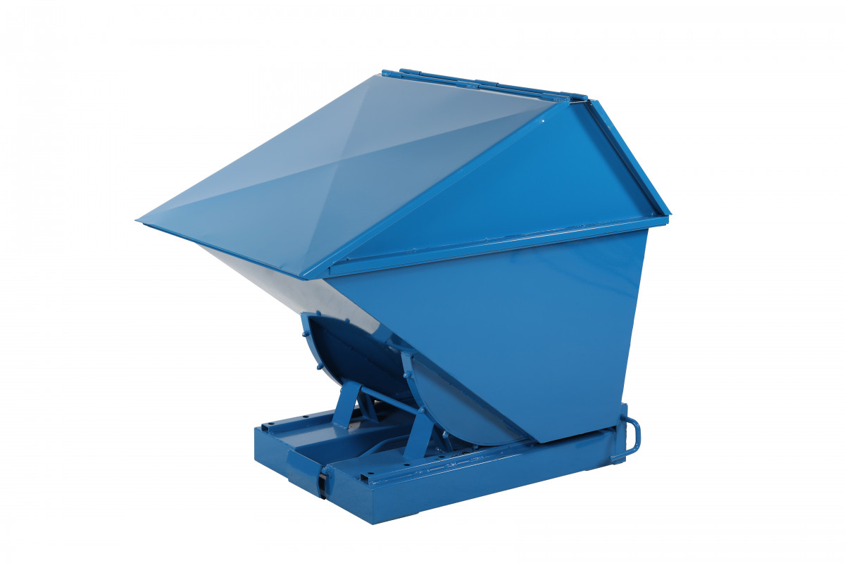 Tippcontainer med lock TIPPO-L 4, 400 L